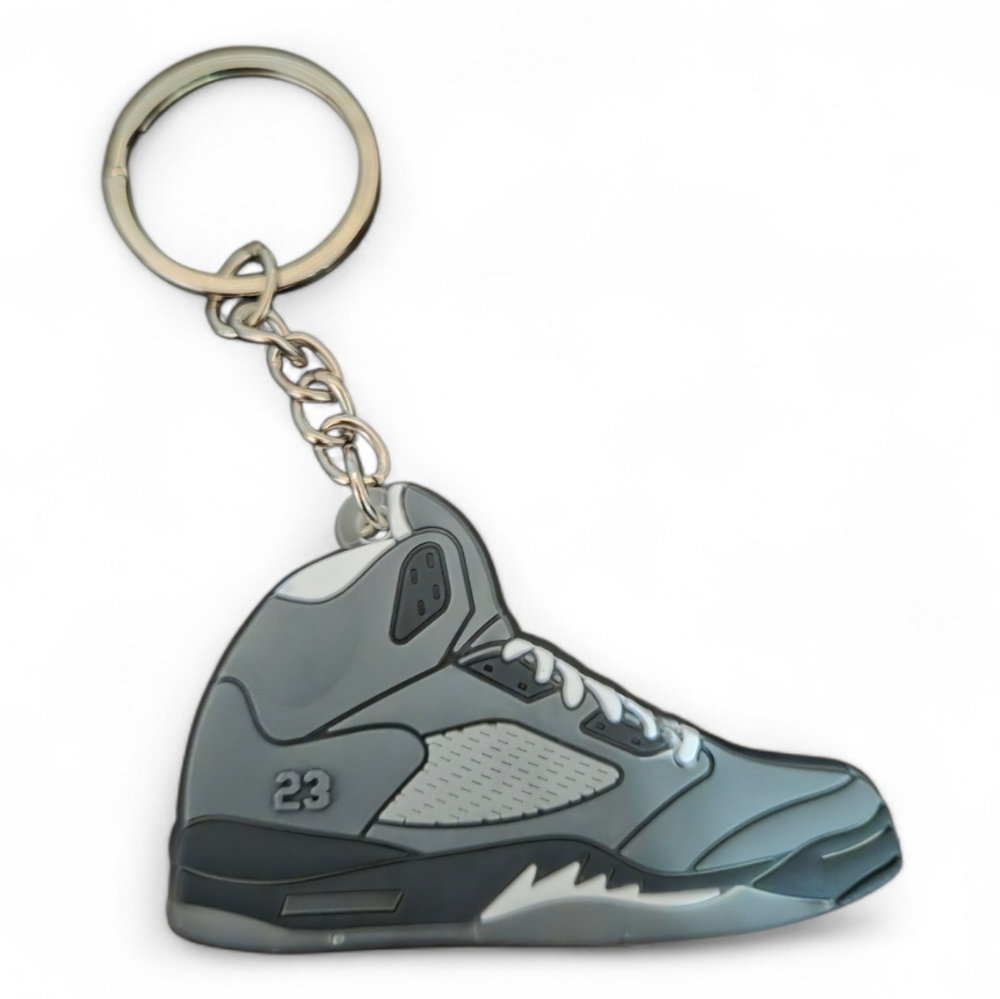 Gray Sneaker Keychain